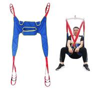 Patient Lift Toileting Sling Sling Patient Lift Toileting Sling Four Point Support Shower Sling Toileting Lift Sling for Elderly Disabled Home Use