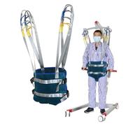 Patient Lift Toileting Sling Walking Sling Transfer Belt Four Point Support Shower Sling Lift Sling for Elderly Bariatric