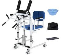 Patient Lift Wheelchair Transfer Chair, for Home, Portable Transfer Nursing Chair Lifter, Transfer Chair for Home