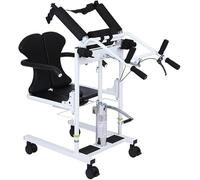 Patient Lift Wheelchair Transfer Chair for Home Portable Transfer Nursing Chair Lifter Transfer Chair for Home with Split Seat
