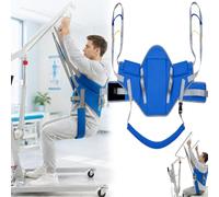 Patient Lifting Harnesses, Transfer Harness | Patient Assisted Height 3 Levels Adjustment For Lifters Compatible With Most Aids