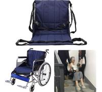 Patient Lifting Sling Transfer Emergency Evacuation Chair Wheelchair Belt Safety for Elderly Bariatric Handicap