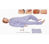 Patient Nursing Skills Training ManikinTraining CPR Simulator Basic Dummy Mannequin Anatomical Human Model for Students Nursing Education Teaching Medical Training Skills (Ordinary Woman)