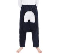 Patient Open Incontinence Pants, Zipper Patient Post Surgery Tearaway Pants, Patient Care Clothes for Women and Men, Urine Bag Pants for Fracture Bedridden Patients Elderly