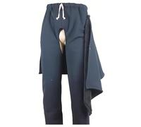 Patient Pants, Front Cover Patients Care Trousers, Incontinence Pants for Disability Elderly Surgery Patients, Tear Away Pants, Soft Cotton Easy to Wear and Take Off, Unisex D,L