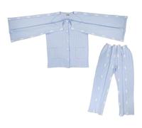 Patient Pants Patient Care Clothes, Clothing For Disability Elderly Surgery Patients, Adult Open Crotch Pants Clothing, Hospital/Home Care Nursing Aid, Suit For Fracture, Bedridden (Size:XL,Color:Men)
