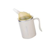 Patient Recovery Cup, 400ml Escape Free Absorbent Container with Anti-Wring Straw, Perfect for Liquid Diet, Attack Victims, Pregnancy Care, Rust Free, Disabled Friendly, Impermeable Drinking
