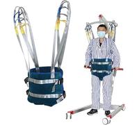 Patient Standing Ambulation Training Sling for Rehabilitation Aid Gait Training Device,Patient Assisted Walking Harness Adjustable Lift Walking Sling Standing Aids(Medium)