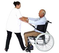 Patient Transfer Belt for Elderly Mobility Aid Gait Belt, Multipurpose Slide Sling for Wheelchair to Bed/Chair Transfer Safe Lifting Assistance for Seniors & Caregivers (Heavy-Duty, Padded)