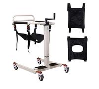 Patient Transfer Chair Lift Disabled Person Lift for Home,Wheellift,Transport Shower Bedside Commode,Transport,Portable Disabled Person Lift Aid,330Lb Weight Capaci