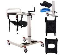 Patient Transfer Chair Lift Disabled Person Lift for Home,Wheellift,Transport Shower Bedside Commode,Transport,Portable Disabled Person Lift Aid,330Lb Weight Capaci