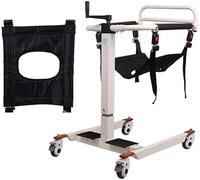 Patient Transfer Chair Lift Disabled Person Lift for Home,Wheellift,Transport Shower with Soft Cushion and Toilet Seat,Home Shifter for Nursing Paralyzed Elderly - Holds Up
