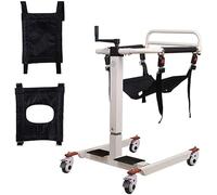 Patient Transfer Chair Lift Disabled Person Lift for Home,Wheellift,Transport Shower with Soft Cushion and Toilet Seat,Home Shifter for Nursing Paralyzed Elderly - Holds Up