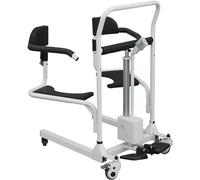 Patient Transfer Chair Lift for Homeelectric Lift for Elderly Portable Electric Lift Shower Wheelw/180° Split Seat for Home