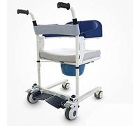 Patient Transfer Chair Lift Wheel,for Home Lifter Bathroom Wheel, with Bedpan Portable Toilets Seat Aid for Elderly Adults Seniors,Comfortable