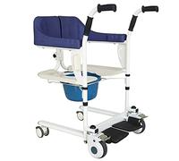 Patient Transfer Chair Lift Wheel,for Home Lifter Bathroom Wheel, with Bedpan Portable Toilets Seat Aid for Elderly Adults Seniors,Basic