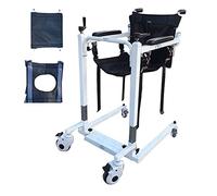 Patient Transfer Chair Lift Wheelfor Home Multifunctional Steel Older People Disabled Lift Max Load 330Lbs
