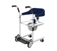 Patient Transfer Chair Lift - Wheellift for Home Bedside Commode Transport, Portable Toilet Seat Lift for Elderly and Handicap, Shower Aid for Seniors