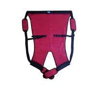 Patient Transfer Sling with Padded Shoulder Straps - Full Body Lift Harness for Elderly and Disabled Adults, Portable Mobility Aid to Assist Moving from Bed to Wheelchair, Car, Chair (3 Colors)