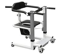 Patient Transferred Lift Chair Electric for Home Portable Assist Transfer w/Split Seat and Bedpan for Elderly Disabled, Load 330 Lb