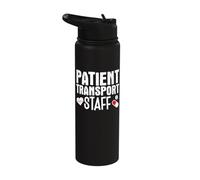 Patient Transport Staff Front Line Stainless Steel Insulated Water Bottle