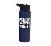 Patient Transport Staff Front Line Stainless Steel Insulated Water Bottle