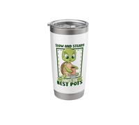 Patient Turtle - Pottery Stainless Steel Insulated Tumbler