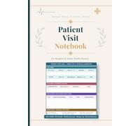 Patient Visit Notebook for Hospice & Home Health Nurses: Daily 2-Page Visit Log with Vital Signs, Symptom Tracking, Medications, Last BM & MAC | Nursing Documentation Logbook | 200+ Pages