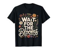 Patient Wildflower Meadow Maker Waits Blooms Patience Seeder T-Shirt