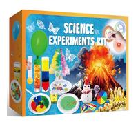 PATIFEED 110 Science Experiments Kit for Kids, Educational Science Lab Chemistry Set, Birthday Toys Gifts for Boys Girls, Volcano Eruption