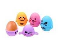 Patifirst 4 Pieces Portable Eggs Box Egg Carrier Holder Egg Storage Container, Lovely Cartoon Egg Box, Egg Carrier Container Case, Eggs Protective Storage Container For Outdoor Travel And Hiking