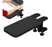 Patifirst Arm Rest Support | Ergonomic Desk Arm Rest Extender | Adjustable Metal Table Extender Comfortable Armrest Elbow Pad for Laptop Keyboard Chair