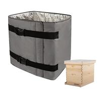 Patifirst Bee Hive Insulation Wrap - Windproof Insulated Beehive Box Cover - Beekeeping Protection Outdoor Insulation for Yard Lawn Grassland Farm Garden Park