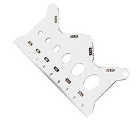 Patifirst Bolt Measuring Tool | Bolt Size Gauge | Portable Standard Accurate Stainless Double-sided Identifier for Workshop Furniture Installation Repair Shop