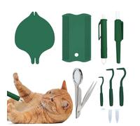 Patifirst Dog Tick Remover Tools - Pet Flea Puller Set,Multifunctional Ergonomic Flea and Tick Remover Kit for Dogs, Cats, and Multi-Pet Household