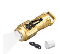 Patifirst Flashlights for Camping | Waterproof Five Modes Light - Small Bright Flashlights,for Outdoor Camping Adventure Workplace Picnic Family Friends Pocket