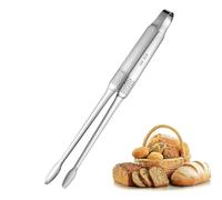 Patifirst Food Tongs for Serving | Non-Slip Stainless Steel Clamp - Kitchen Food Tongs - for Grilling Home Barbecue Restaurant Buffet Catering Party Outdoor Picnic Camping Dining