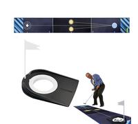 Patifirst Golf Putting Mats Practice Indoor, Golf Putting Game Indoor, Hitting Training Practice Tool for Outdoor Men Patio Recreation Training Dad Home Activities