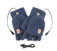 Patifirst Heated Hunting Gloves - Winter Warm Mittens | 5V USB Heating Cold Weather Mittens for Fishermen Dorm Outdoor Activities Snow Shovelers Motorcycle Riders Delivery Drivers Hiking