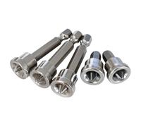 Patifirst High Magnetic Screwdriver Drill Bit Set,Screw Driver Bits Set of 5 - Precision Multi-Functional Drills for Maintenance Plumbing Construction Automotive Furniture Roofing Metalworking