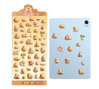 Patifirst Kids Stickers,Cartoon Animals Foam Reward Stickers - Decorative Scrapbooking Declas for Kids Girls Children Phone School Room Halloween Christmas Party Bedroom