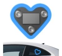 Patifirst LED Car Ambient Light,Love Heart Shape Neon LED Window Light | Romantic Neon Decorative for Automotive Vehicle Door Truck Motorcycle Valentine's Day Party