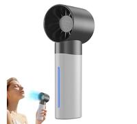 Patifirst Portable Handheld Fan | Portable Cooling Mister Fan Handheld | Digital Display Cooling Equipment with 35ml Water Tank for Commuting Beach Dorm Reading Fishing Hiking