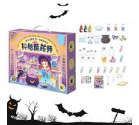 Patifirst Potion Making Kit Halloween,Educational Science Experiment Kit | Handmade Craft Playset for Creative Children Classroom Activities Homeschooling Family Nights Themed Events