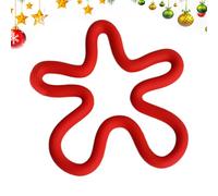 Patifirst Trivet Mats Christmas - Silicone Hot Pot Holder,Heat Resistant Pads Coasters Dishes Holders for Kitchen Counter Table Home Pans Cooking Baking Dining