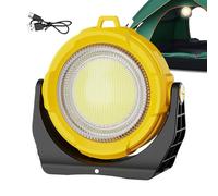 Patifirst Work Lights Rechargeable | RGB Magnet Work Light | Solar Charging Magnetic Multi-Mode Waterproof Lamp for Car Job Site Outdoor Adventures Hunting Boating Construction Automotive