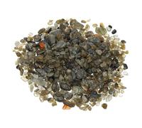 PATIKIL 0.46 Lb Tumbled Chips Stone, 2 Set Natural Crushed Crystal Chips Quartz Pieces Irregular Shaped Stones for Vase Filler Fish Tank Home Aquarium Decor, Grey (Approx 209 Gram)