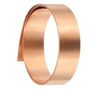 PATIKIL 0.4in x 3.3ft Copper Thin Foil Sheet Roll, 99.9% Pure Copper Tape Strip 1.6Mil (0.04mm) Flashing Metal Sheet Foil Plate for DIY Crafts Repairs Electrical Decoration
