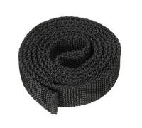 PATIKIL 0.5" Dia 3.3FT Nylon Protective Hose Sleeve, Cable Cover Sheath Protection for Welding Tig Torch Hydraulic Hose, Black