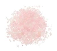 PATIKIL 0.5 Lb Tumbled Chips Stone, 2 Set Natural Crushed Crystal Chips Quartz Pieces Irregular Shaped Stones for Vase Filler Fish Tank Home Aquarium Decor, Dark Pink (Approx 225 Gram)
